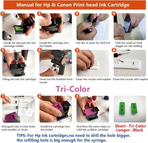 Kit Recharge Encre Pour Cartouches Epson T18/T18XL - 400 Ml (noir + Couleurs) - Cartouches Rechargeables + Seringues - Compatible Nombreuses Imprimantes XP