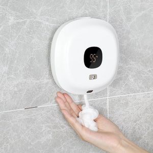 Distributeur de savon automatique rechargeable USB 280 ml Distributeur de savon mural pour cuisine salle de bain