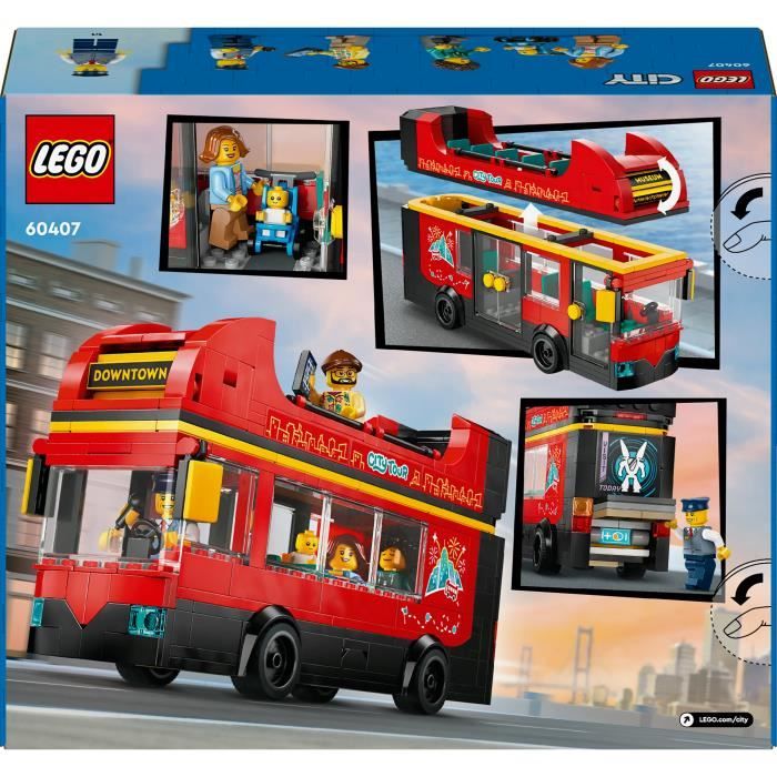 AIZ 1:50 Simulation Transit Bus Modèle Alliage Jouet Pull-Back Bus Jouet avec Lumière et Musique pour Enfants (Blanc) - Jeux - Jouets