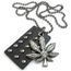 collier homme feuille collier homme feuille