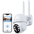 LOSEI Caméra de Surveillance 2MP Vision Nocturne 20m Détection Humaine WIFI EseeCloud APP IP66 pour Extérieure Intérieure