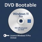PATTERRA DVD bootable Windows 11 Pro - Licence incluse