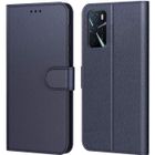 Coque Oppo A16 / A16s Bleu ,Aurstore Housse avec languette Etui Pochette En Cuir PU Multifonction,Protection En 360