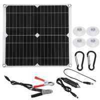 Panneau Solaire 200W-200w Solar Panel Kit With 60a Controller Usb 12v Portable Solar Power Charger For Bank B