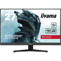 Écran PC - IIYAMA - G2770HS-B1 - 27" FHD - IPS - 180Hz - 0,2ms - HDMI/DP - Haut-parleurs - VESA 100x100 - Noir