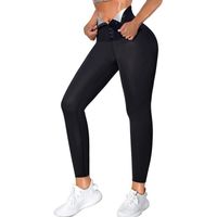 Legging de Sport Sauna Femme JUNLAN - Taille Haute Minceur Entraînement Fitness
