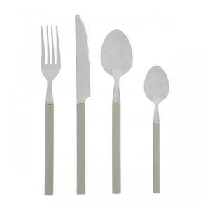 Ménagère 24 pièces "Indonésie" Secret de gourmet - Vert