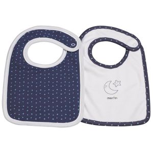 Lot De 2 Bavoirs Cœurs En Coton Pour Bébé En Promo -20