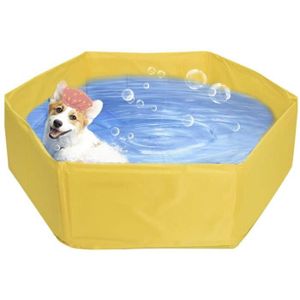 Baignoire pour chien, baignoire surélevée pliable pour animaux de  compagnie, baignoire