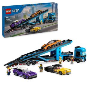 ASSEMBLAGE CONSTRUCTION LEGO® City 60408 Le camion de transport de voiture