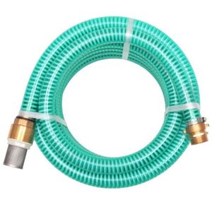 Hero Tuyau daspiration en Spirale 32 mm Vert//Transparent 10 m 1 1//4