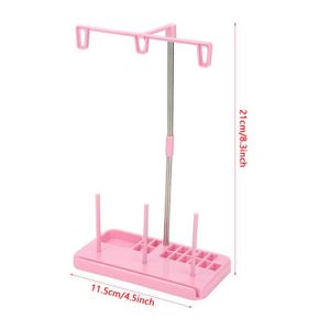 Porte-bobine de fil accessoires de Machine /à coudre domestique fil de fer unique en forme de pagode avec Base robuste pour support de fil de fer /à coudre