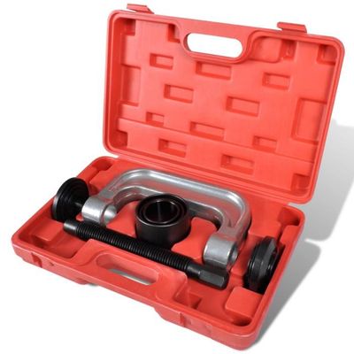 Kit D'outils Presse à Cadre En C 3-en-1 VidaXL - Pour Joints à Rotule, Roulements - Ouverture 6,4'' - Mallette