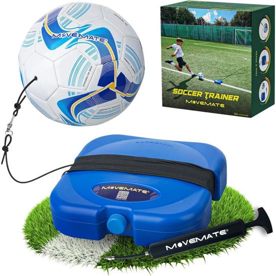 Training Ballon Individuel Entraîneur De Football Solo - Ceinture Élastique Réglable Pour Pratique Lego Foot