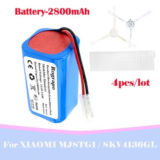 Batterie-2800mAh-Batterie Et Accessoires Pour Xiaomi Mijia Mi Robot