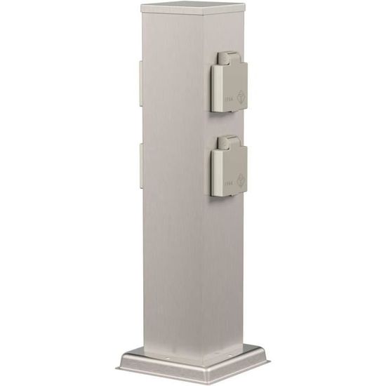 Colonne de Prises de Jardin Polly pour l'extérieur, IP44, Smart Home