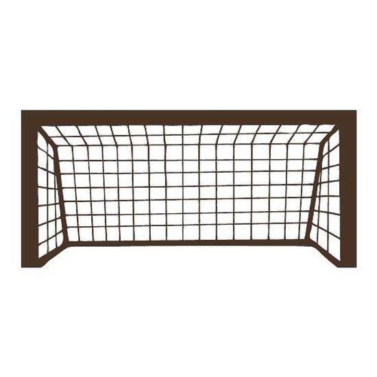 Stickers cage football Ref: T-MK807 Chocolat 57x121 cm
