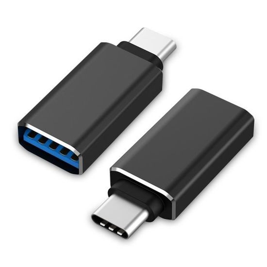 Adaptateur OTG USB-C Vers USB IFCOW Pour Huawei P Smart 2021 - Transfert Direct Clé USB 21cm