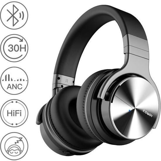 Cowin E7 Pro Casque audio bluetooth Sans fil arceau Réduction de