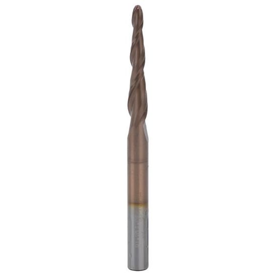 Fraises Carbure Tungstène Coniques - Pour CNC, Menuiserie, Métal - Diamètre Tige 3.175mm 4mm 6mm - Coupe Précise Finition Lisse