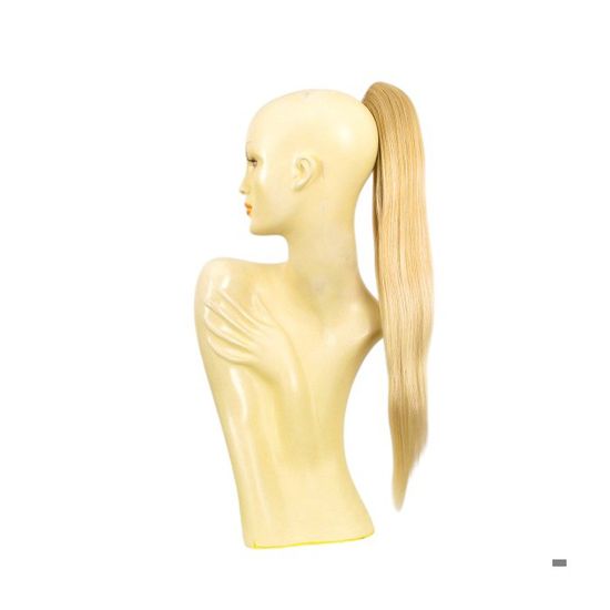 Extension Capillaire Queue De Cheval Synthétique - Longueur 70 Cm - Couleur Blanche - Neuve Avec étiquettes