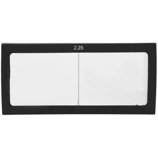Écran Grossissant 105x50mm - Dioptrie 2,25 - Marque Soudo Metal - Neuf Sous Emballage - Réf. VD1050500225