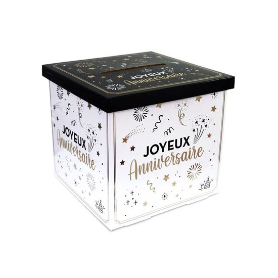 Urne Joyeux Anniversaire Cdiscount Maison