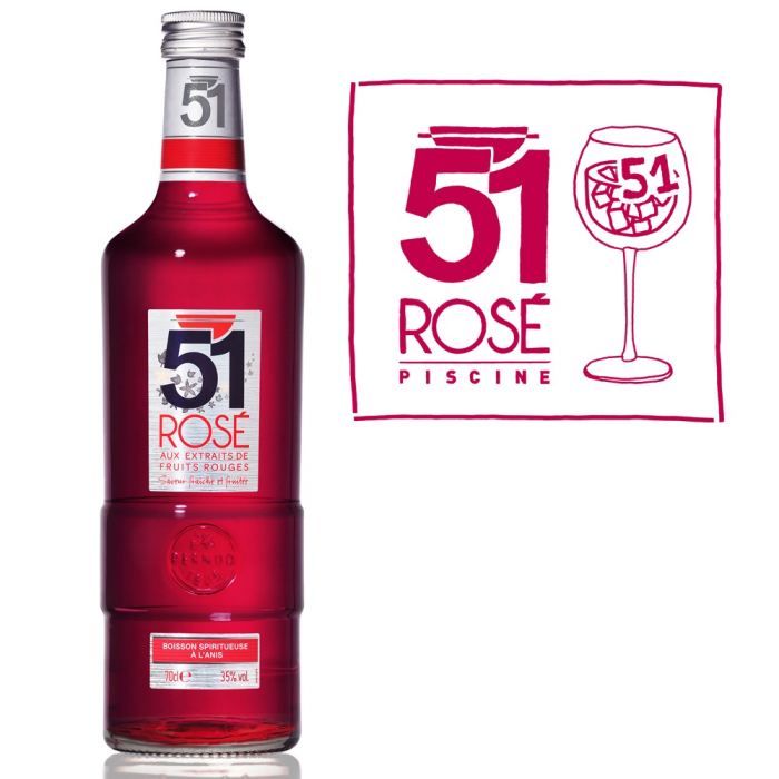 Pastis 51 Rose 70cl La Cave Cdiscount Pastis 51 Rose 70cl La Cave Cdiscount