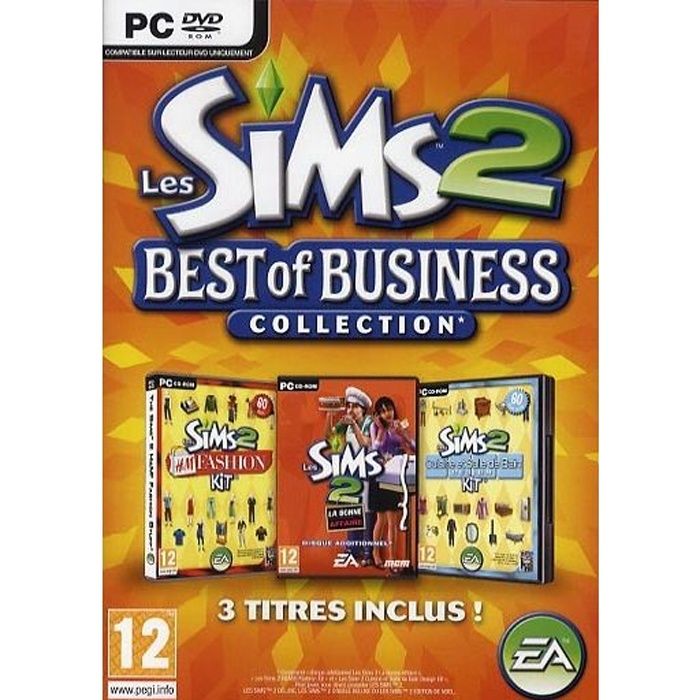 Electronic Arts Les Sims 2 : Pack Best Of Business / Jeu PC Dvd-Ro