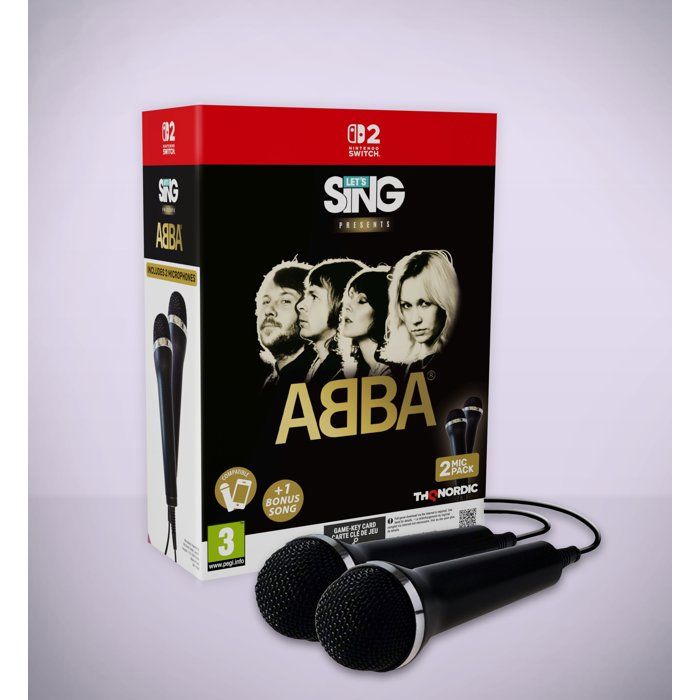 Lets Sing ABBA + Micros • Jeu Nintendo Switch 2