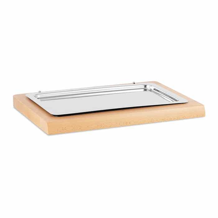 Présentoir Réfrigéré Avec Accumulateurs De Froid & Plateau Inox GN 1/1 Buffet