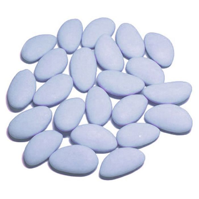 Dragées amandes avola myosotis 500g - Coloris bleu - Fabrication française