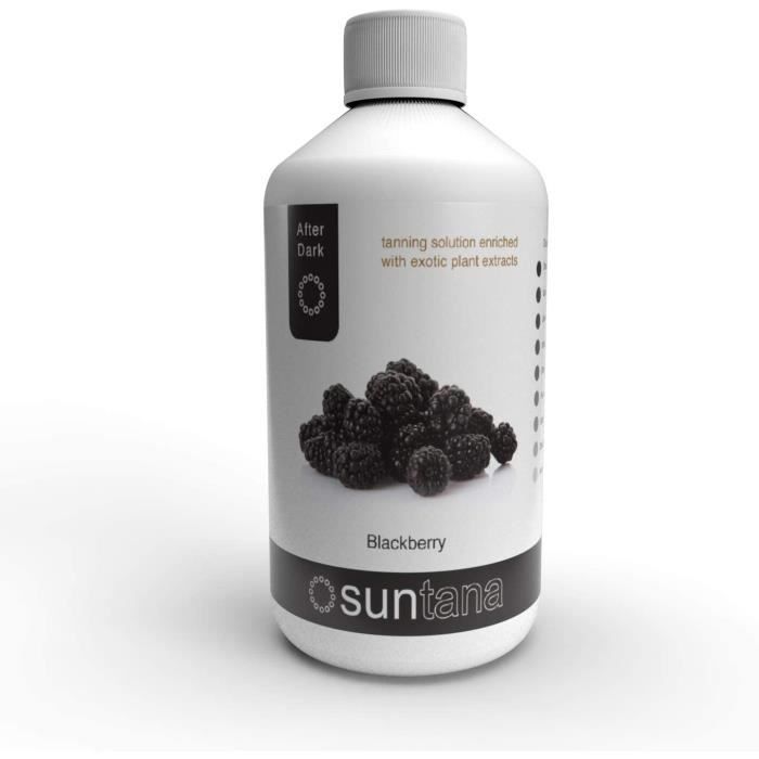 Suntana Spray Tan Blackberry Parfumé Spray Bronzage Solution, After-Dark Fauve 250 ML
