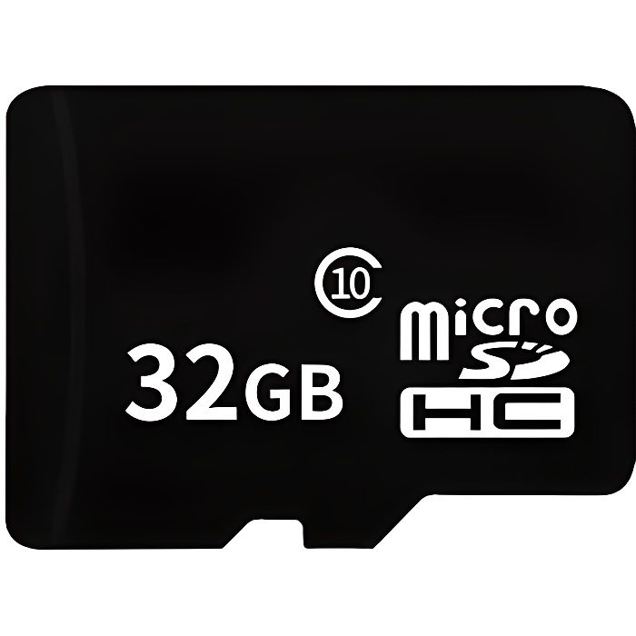 Micro 32Go Carte mémoire MicroSD 32G 32GB UHS-1 Classe 10 UHS TF microSDHC SDHC T-Flash Lecture Allant jusqu'à 85MB Dream2504