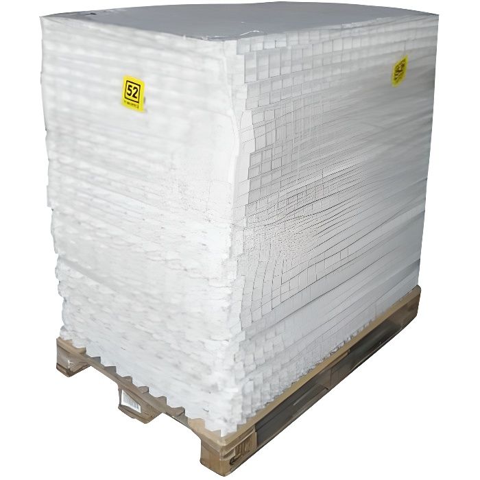 Dalle Gravel Fix Pro - Palette 31,5 m2 - Blanc