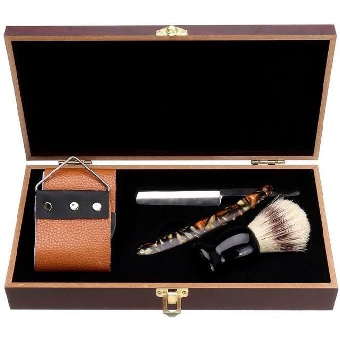 Coffret Coupe Choux Rasoir Homme Pro Barbier Traditionnel So36569