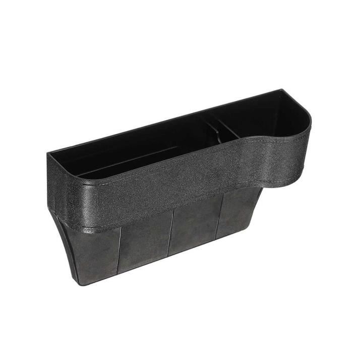 Rangement,Côté conducteur de voiture ABS siège en plastique espace boîte de rangement organisateur de poche - Type 1pc Black Right