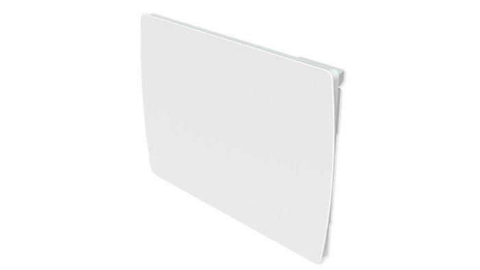 Carrera 3516215052408 Radiateur à Inertie Fonte en Verre Blanc Fire, Blanc Brillant, 1500W