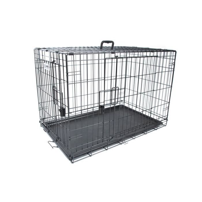 M-PETS - Caisse Voyager - Noir - XL 106,5x71x76 cm - Pour chien