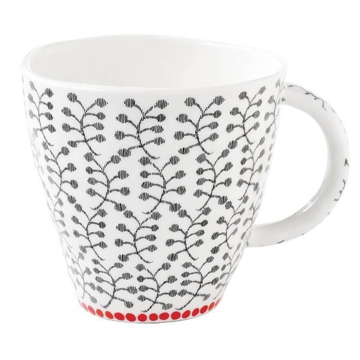 EasyLife - Coffret de 1 Mug 37.5cl en Porcelaine ORGANIC Vers.4