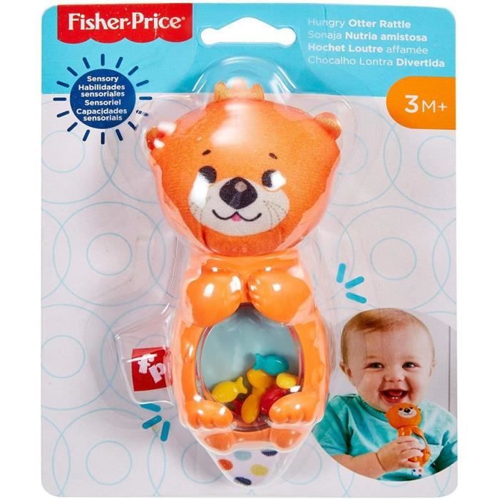 Fisher-Price Hungry Otter Rattle
