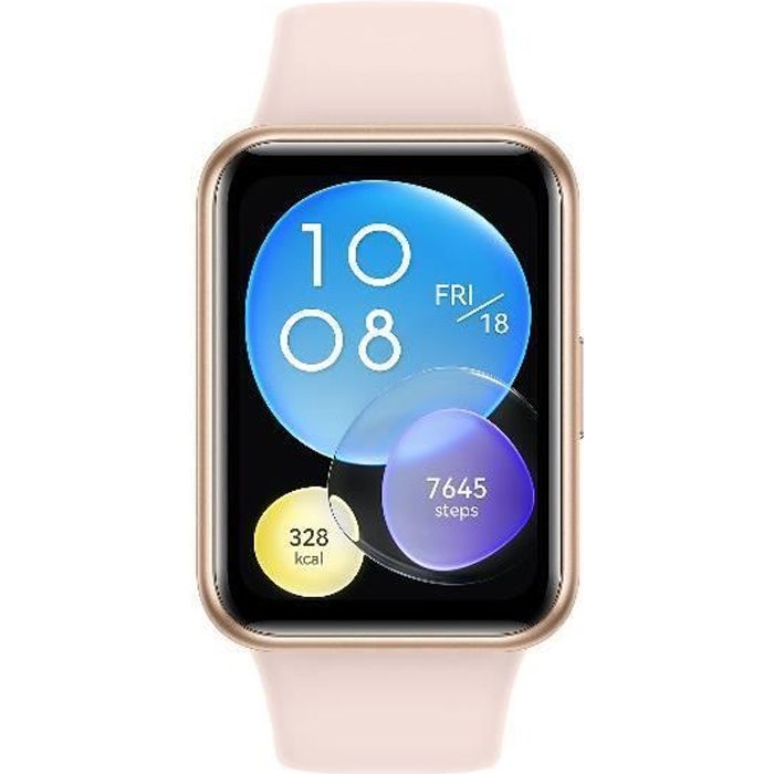 TÉLÉPHONIE, Smartwatch, Smartwatch, Huawei Watch Fit 2 Active Rose Sakura spécifications Taille de l'écran 1.74'' écran tactile Oui