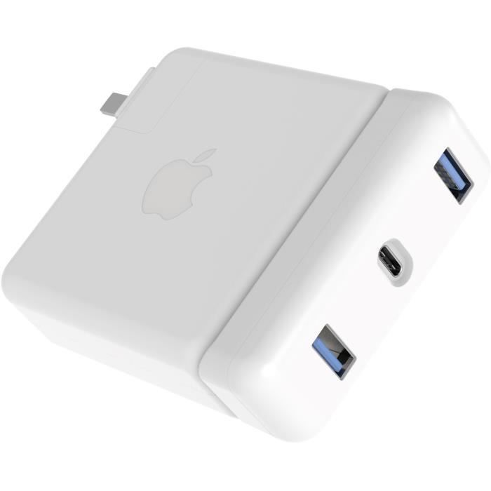 HYPER Hub USB-C HyperDrive 87 W pour adaptateur secteur 15 -MacBook Pro 87 W - Ports : USB-C - 2 x USB-A 5 Gbit / s