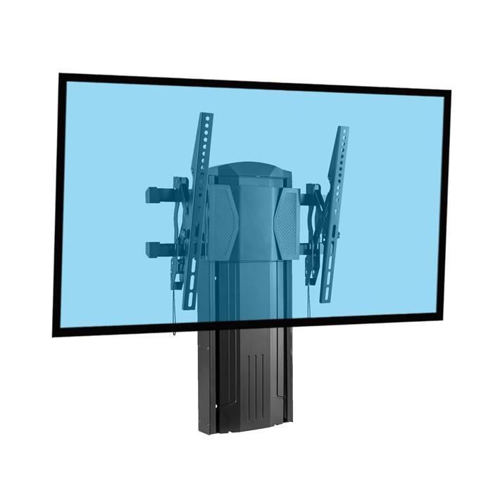 Support mural vertical coulissant pour écran TV LCD LED 37''-60''