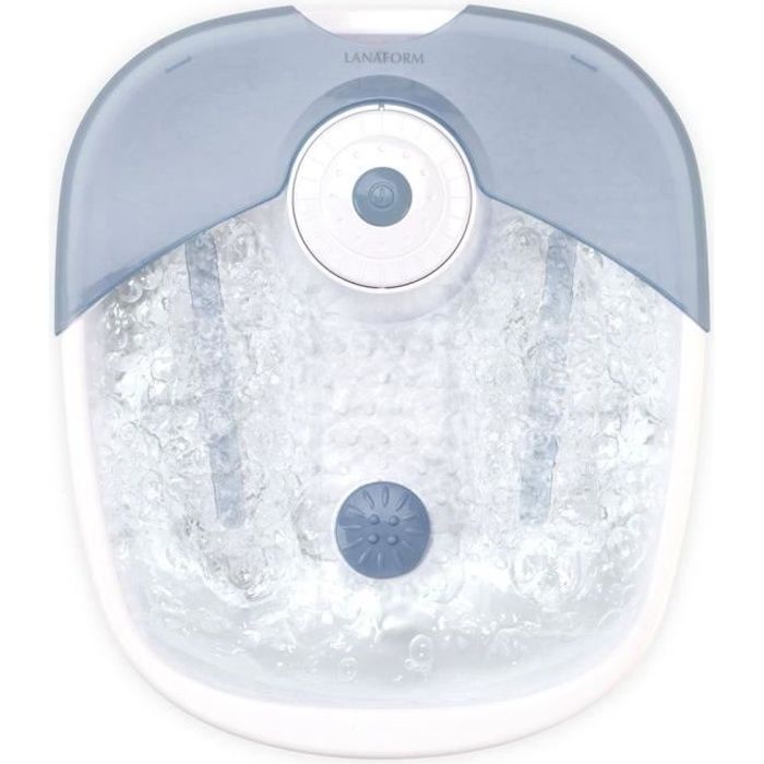 LANAFORM FOOT SPA - Bain à bulles pour pieds - Massage par vibrations et bouillonnant