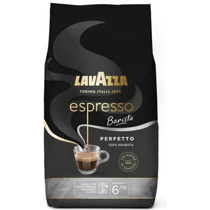 Café grain espresso Barista Perfetto LAVAZZA le paquet de 1Kg