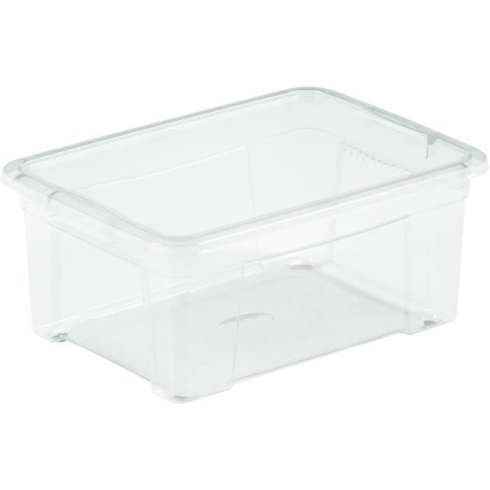 Boite rangement SPACE BOX K3 12L + Couvercle - L 38 x P 28 x H 16 cm