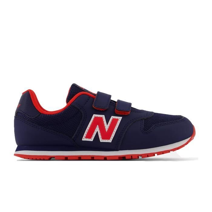 Basket - New balance - Pv 500 hook & loop - Garcon - Bleu et rouge