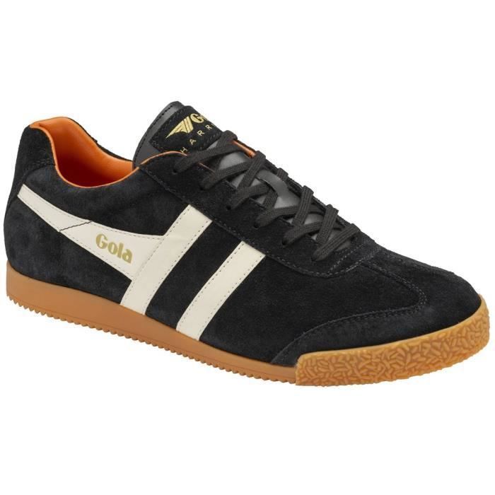 GOLA Baskets Harrier Suede Noir - Homme/Adulte Noir - Cdiscount Chaussures