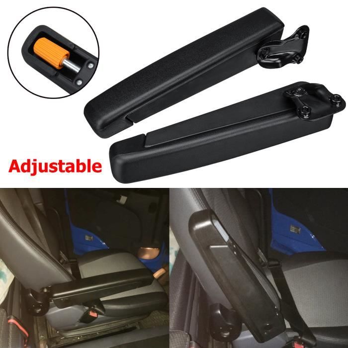 T4W Paire Universel Accoudoir de Siège Confort Réglable Pour Camper Van Motorhome Bateau Camion